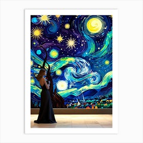 Starry Night 71 Art Print