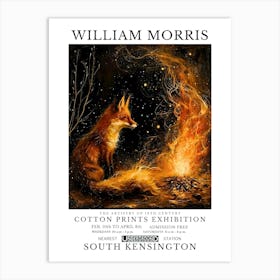 William Morris Exhibition Animals Series 14 Art Print