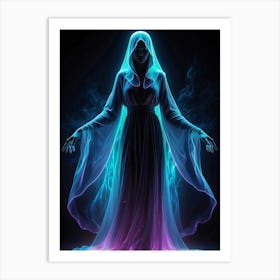 Ethereal Goddess 1 Art Print