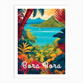 Bora Bora Art Print