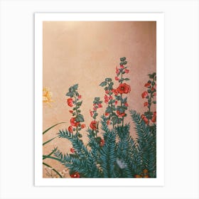 Chinese Wall Painting Art Print