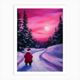 Santa Claus 50 Art Print