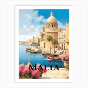 Malta Art Print