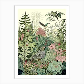 Chanticleer Garden 1, Usa Vintage Botanical Art Print