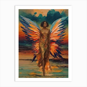 Angel Wings Art Print