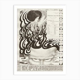 Theatre Programme For Venise Sauvée By Thomas Otway (1858–1928), Jan Toorop Art Print