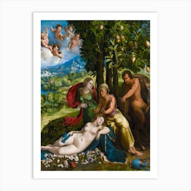 Mythological Scene, Dosso Dossi Art Print