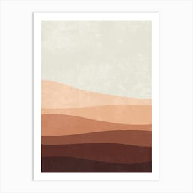 Abstract Landscape 1 Art Print