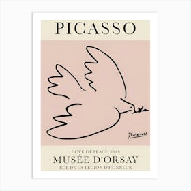 Picasso Dove Of Peace Art Print