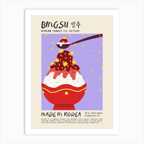 Bingsu Art Print