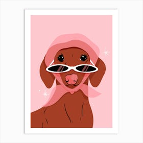 Dachshund | Fashion Dog Art Print