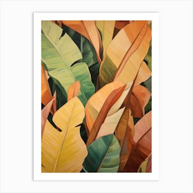 Banana Leaves Art Print