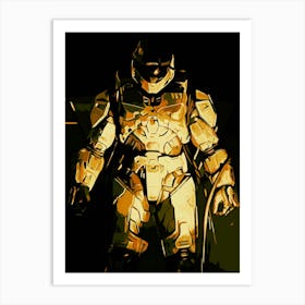 halo chief 1 Art Print