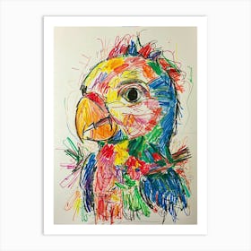 Parrot 10 Art Print