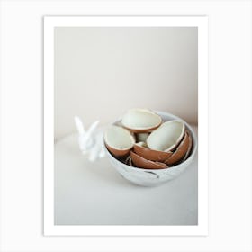 Easter Eggs In A Bowl 3 Art Print