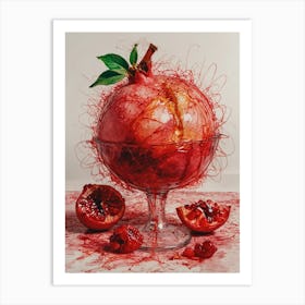 Pomegranate 6 Art Print