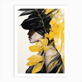 Yellow Orchids Art Print