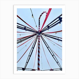 Christmas Carousel Art Print