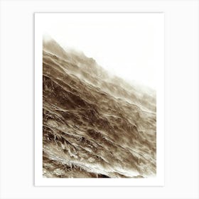 Waves Of The Sea Art Print