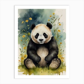 Panda Bear Art Print