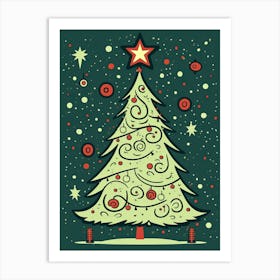 Christmas Tree 3 Art Print