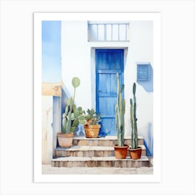 Blue Door 21 Art Print