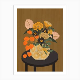 Flowers For Virgo Art Print