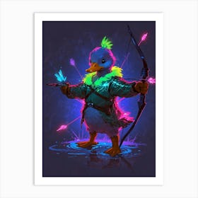 Duck Art 1 Art Print