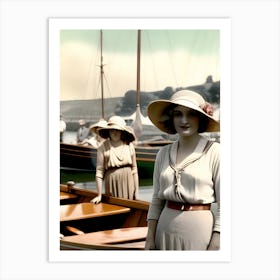 1920s Marina~Reimagined Art Print