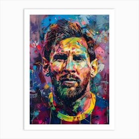 Lionel Messi Art Print