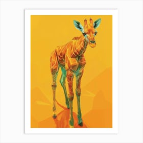 Giraffe 195 Art Print