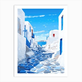 Greek Island Art Print