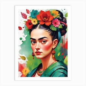 frida kahlo 10 Art Print