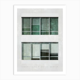 Green Windows4 Art Print Art Print