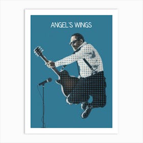 Angel S Wings Mike Ness Social Distortion Art Print