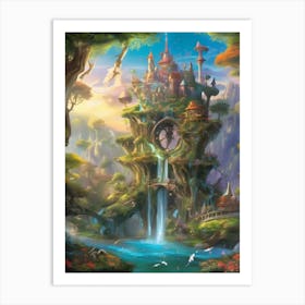 Fairytale Castle Art Print