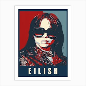 Billie Eilish Art Print