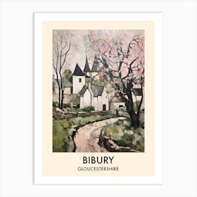 Bibury (Gloucestershire) Painting 1 Travel Poster Art Print