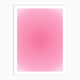 Pink Background 1 Art Print