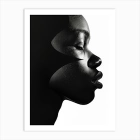 Portrait Of Africa Woman Art Print