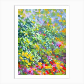 Beauty Bush Impressionist Painting Art Print