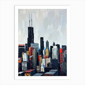 Urban Skyline 1 Art Print