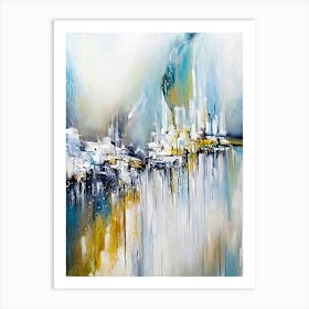 Abstract Cityscape 3 Art Print