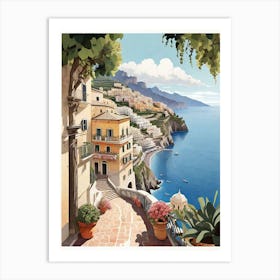 Amalfi Coast 1 Art Print