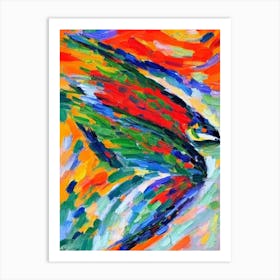 Sea Trout Matisse Inspired Art Print