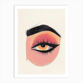 Eye Painting 3 Art Print