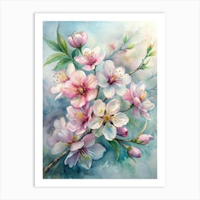 Cherry Blossoms Art Print