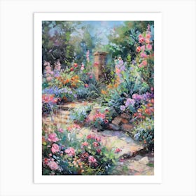  Floral Garden Wild Bloom 4 Art Print