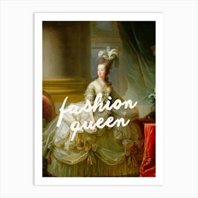 Fashion Queen Art Print