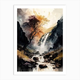 Waterfall 5 Art Print